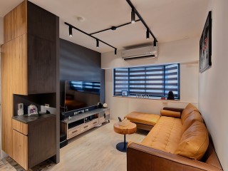 極簡現代+個性工業 多元風格輕巧小宅